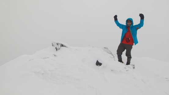 Me on the summit of Joffre Peak